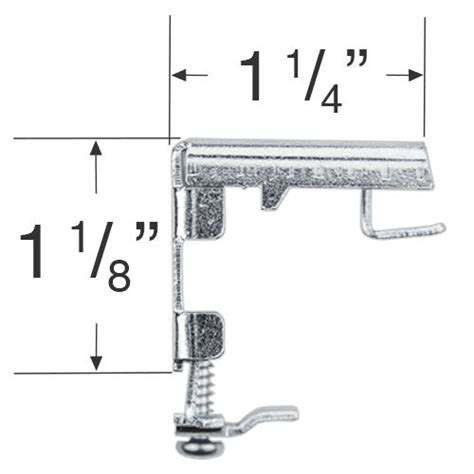 hidden metal mounting bracket for 1 mini blinds|mini blinds side mount bracket.